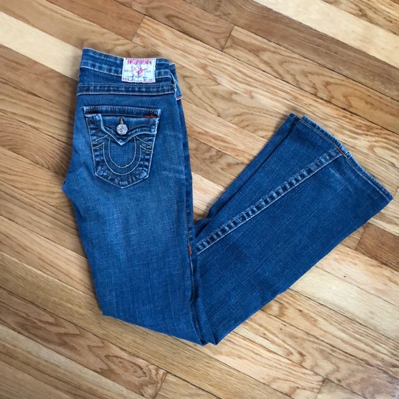True Religion Denim - True Religion Size 26 Twisted Flare Joey Jeans